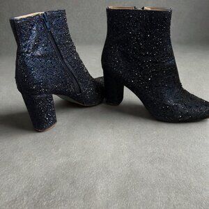 ✨ Betsey Johnson Rhinestone Ankle Booties ✨